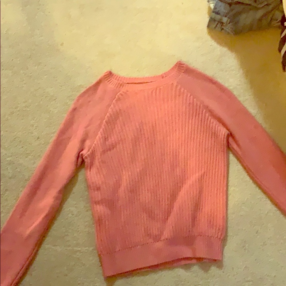 Pink sweater